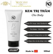 Kem Mờ Thâm Cho Body Be Charm Cream Dark Skin 100ml, Xóa Thâm 6 Vùng Trên Cơ Thể, Nâng Cơ Mông, Chống Chảy Xệ